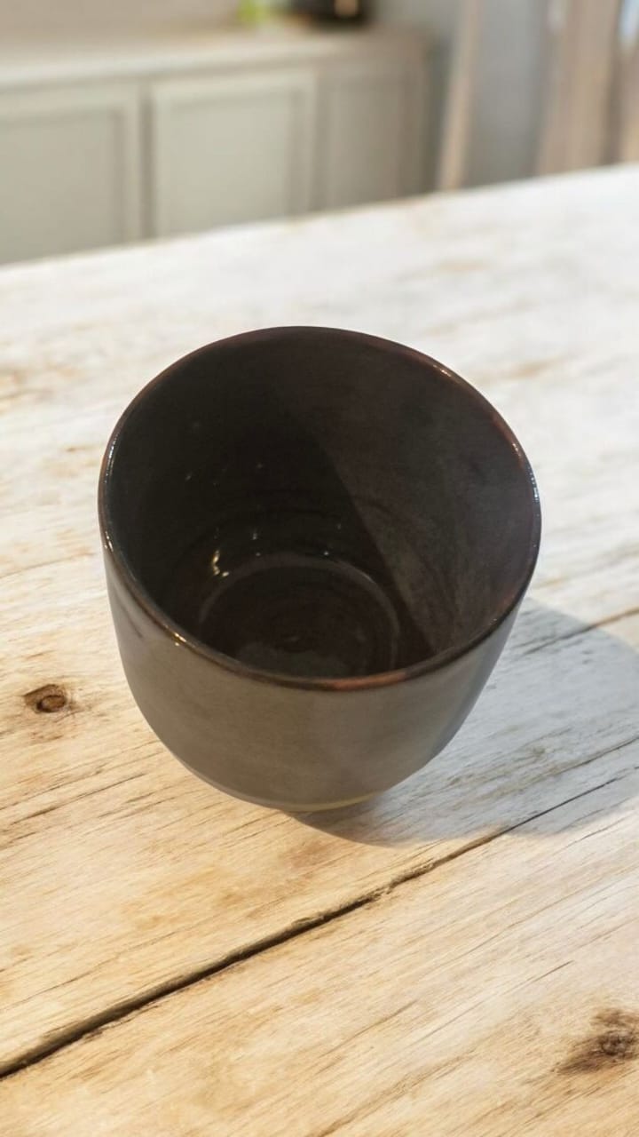 Onyx Clay Cup – Minimalist Stoneware by Pia Ceramic